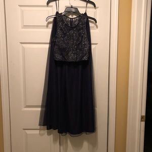 Prom dress navy